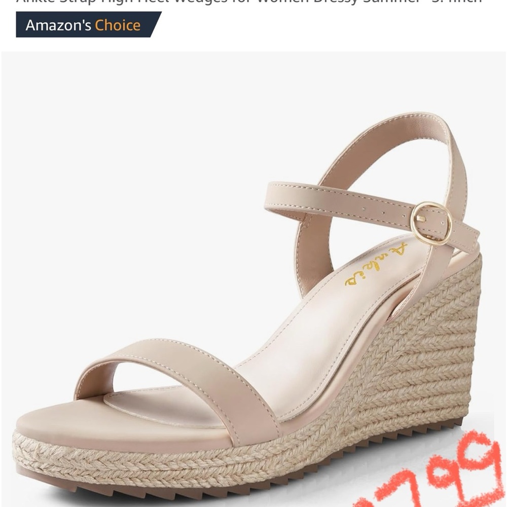 New in box summer wedges - Picture 1 of 1
